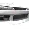 VSaero FRP URA Front Bumper for Nissan 240SX S14 1997-1998 - Image 7