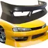 VSaero FRP URA Front Bumper for Nissan 240SX S14 1997-1998 - Image 16