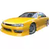 VSaero FRP URA Front Bumper for Nissan 240SX S14 1997-1998 - Image 28