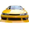 VSaero FRP URA Front Bumper for Nissan 240SX S14 1997-1998 - Image 29