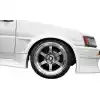 VSaero FRP JBLO Wide Body Fenders (front) 20mm > Toyota Corolla AE86 Levin 1984-1987 > 2/3dr - Image 2