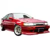 VSaero FRP JBLO Wide Body Fenders (front) 20mm > Toyota Corolla AE86 Levin 1984-1987 > 2/3dr - Image 9