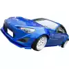 VSaero FRP TKYO v1 Wide Body Fenders (front) 4pc 45mm for Scion FR-S ZN6 2013-2016 - Image 7