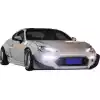 VSaero FRP TKYO v2 Wide Body Fender Flares (front) 4pc 45mm for Scion FR-S ZN6 2013-2016 - Image 4