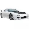 VSaero FRP FEE Front Bumper for Mazda RX-7 FD3S 1993-1997 - Image 3