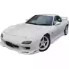 VSaero FRP FEE Front Bumper for Mazda RX-7 FD3S 1993-1997 - Image 7