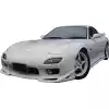 VSaero FRP FEE Front Bumper for Mazda RX-7 FD3S 1993-1997 - Image 9