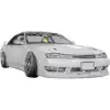 VSaero FRP MSPO Wide Body Fenders (front) 25mm for Nissan 240SX S14 1997-1998 - Image 2