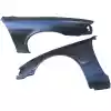 VSaero FRP MSPO Wide Body Fenders (front) 25mm for Nissan 240SX S14 1997-1998 - Image 25