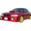 VSaero FRP MAT 22B Wide Body Fenders (front) 40mm > Subaru Impreza GC8 1993-2001 > 2/4dr - Image 14