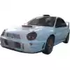 VSaero FRP LSPO WRC Wide Body Fenders (front) for Subaru Impreza WRX 2002-2003 > 4/5dr - Image 7