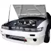 VSaero FRP TKYO v1 Front Bumper for Nissan Silvia S13 1989-1994 - Image 5