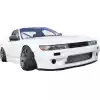 VSaero FRP TKYO v1 Front Bumper for Nissan Silvia S13 1989-1994 - Image 6