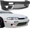 VSaero FRP TKYO v1 Front Bumper for Nissan 240SX S14 1995-1996 - Image 1