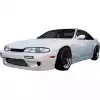 VSaero FRP TKYO v1 Front Bumper for Nissan 240SX S14 1995-1996 - Image 2