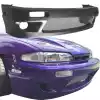 VSaero FRP TKYO v1 Front Bumper for Nissan 240SX S14 1995-1996 - Image 4