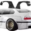 VSaero FRP TKYO Wide Body Fender Flares (rear) 2pc 70mm for BMW 3-Series 325i 328i E36 1992-1998 > 2dr Coupe - Image 1