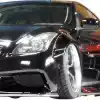 VSaero FRP LBPE Wide Body Fender Flares (front) 4pc for Infiniti G37 Coupe 2008-2015 > 2dr Coupe - Image 17