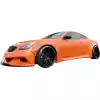 VSaero FRP LBPE Wide Body Fender Flares (front) 4pc for Infiniti G37 Coupe 2008-2015 > 2dr Coupe - Image 23