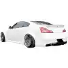 VSaero FRP LBPE Wide Body Fender Flares (rear) 4pc for Infiniti G37 Coupe 2008-2015 > 2dr Coupe - Image 3