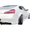 VSaero FRP LBPE Wide Body Fender Flares (rear) 4pc for Infiniti G37 Coupe 2008-2015 > 2dr Coupe - Image 11