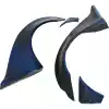 VSaero FRP LBPE Wide Body Fender Flares (rear) 4pc for Infiniti G37 Coupe 2008-2015 > 2dr Coupe - Image 21