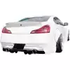 VSaero FRP LBPE Rear Diffuser 3pc for Infiniti G37 Coupe 2008-2015 > 2dr Coupe - Image 2