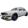 VSaero FRP TKYO Wide Body Fender Flares (front) 4pc 50mm for BMW 3-Series 318i 325i E30 1984-1991> 2dr Coupe - Image 3