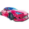 VSaero FRP TKYO v3 Wide Body Front Spoiler Lip for Scion FR-S ZN6 2013-2016 - Image 2