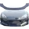 VSaero FRP TKYO v3 Wide Body Front Spoiler Lip for Scion FR-S ZN6 2013-2016 - Image 3