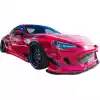 VSaero FRP TKYO v3 Wide Body Fender Flares (front) 65mm for Scion FR-S ZN6 2013-2016 - Image 4