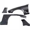 VSaero FRP TKYO Boss Wide Body Fenders (front) 4pc 40mm for Mazda RX-7 FD3S 1993-1997 - Image 16