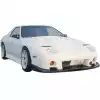 VSaero FRP TDES FC2000 Front Lip for Mazda RX-7 FC3S 1986-1992 - Image 2