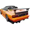 VSaero FRP TDES Wide Body Rear Bumper for Mazda RX-7 FC3S 1986-1992 - Image 6