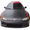 VSaero FRP TKYO Wide Body Front Bumper for Honda Civic EG 1992-1995 > 3dr Hatchback - Image 9