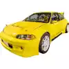 VSaero FRP TKYO Wide Body Fender Flares (front) 40mm for Honda Civic EG 1992-1995 > 3dr Hatchback - Image 12