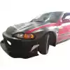 VSaero FRP TKYO Wide Body Fender Flares (front) 40mm for Honda Civic EG 1992-1995 > 3dr Hatchback - Image 34