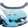 VSaero FRP TKYO v3 Wide Body Front Spoiler Lip > Subaru BRZ ZN6 2013-2020 - Image 9