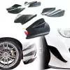 VSaero FRP TKYO v3 Wide Body Canards 8pc > Subaru BRZ ZN6 2013-2020 - Image 1