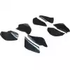 VSaero FRP TKYO v3 Wide Body Canards 8pc > Subaru BRZ ZN6 2013-2020 - Image 11