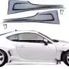 VSaero FRP TKYO v3 Wide Body Side Skirts > Subaru BRZ ZN6 2013-2020 - Image 1