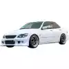 VSaero FRP HKES Side Skirts for Lexus IS300 SXE10 2001-2005 - Image 4