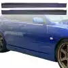 VSaero FRP HKES Side Skirts for Lexus IS300 SXE10 2001-2005 - Image 8