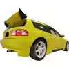 VSaero FRP TKYO Wide Body Rear Bumper Add-ons for Honda Civic EG 1992-1995 > 3dr Hatchback - Image 4