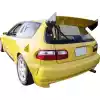 VSaero FRP TKYO Wide Body Rear Bumper Add-ons for Honda Civic EG 1992-1995 > 3dr Hatchback - Image 7