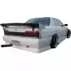 VSaero FRP URA Rear Bumper for Nissan Laurel C33 1989-1993 - Image 6