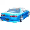 VSaero FRP BSPO Rear Bumper for Nissan Silvia S13 1989-1994 > 2dr Coupe - Image 2