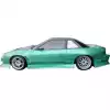 VSaero FRP URA v4 Side Skirts for Nissan Silvia S13 1989-1994 > 2/3dr - Image 11