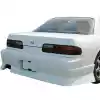 VSaero FRP URA v4 Rear Bumper for Nissan Silvia S13 1989-1994 > 2dr Coupe - Image 1