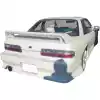 VSaero FRP WOR9 Rear Bumper for Nissan Silvia S13 1989-1994 > 2dr Coupe - Image 3